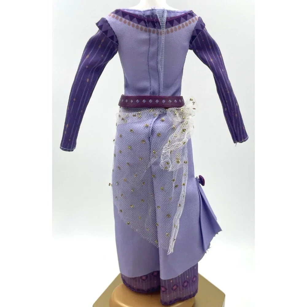 Mattel Disney Wish Asha of Rosas Fashion Doll Dress with Belt - Picture 2 of 8